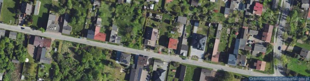 Zdjęcie satelitarne Hallera Józefa, gen. ul.