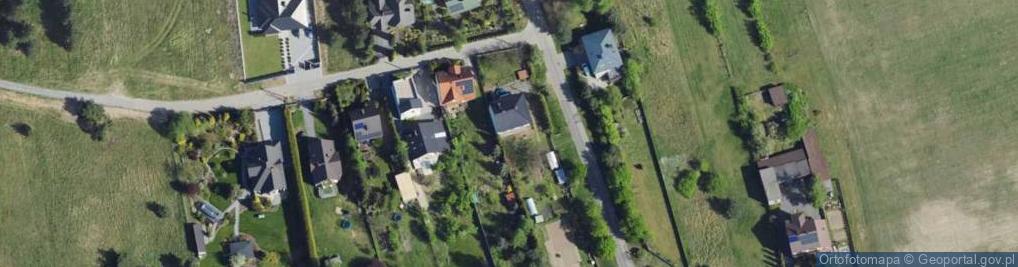 Zdjęcie satelitarne Harcerska ul.