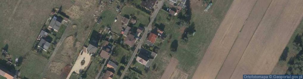 Zdjęcie satelitarne Harcerska ul.