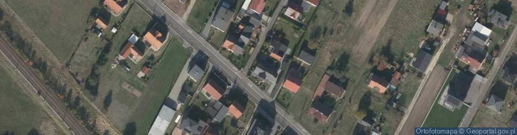 Zdjęcie satelitarne Harcerska ul.