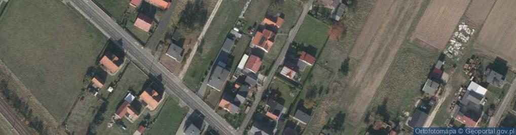 Zdjęcie satelitarne Harcerska ul.