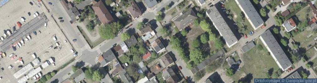 Zdjęcie satelitarne Hallera Józefa, gen. ul.