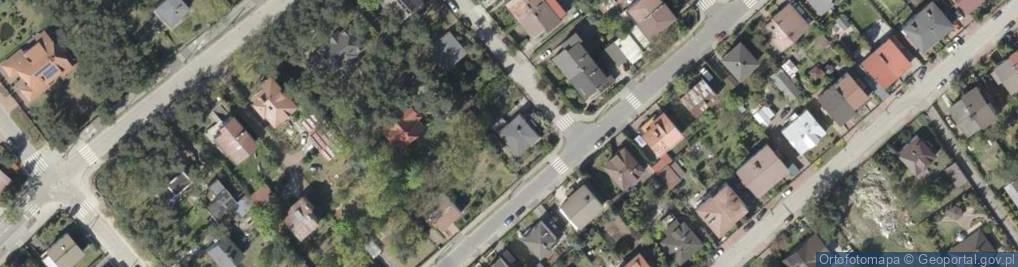 Zdjęcie satelitarne Harcerska ul.