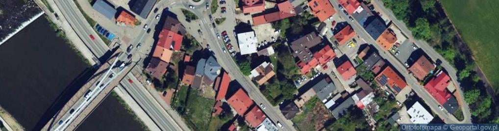 Zdjęcie satelitarne Handlowa ul.