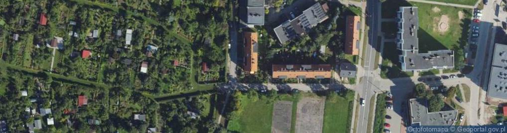 Zdjęcie satelitarne Helska ul.