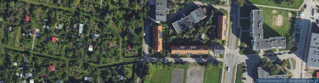 Zdjęcie satelitarne Helska ul.