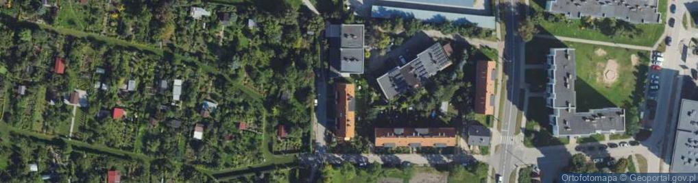 Zdjęcie satelitarne Helska ul.