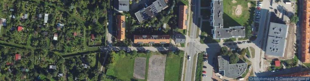 Zdjęcie satelitarne Helska ul.