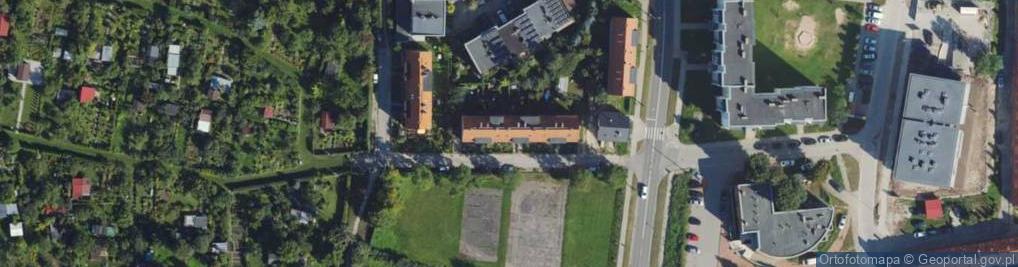 Zdjęcie satelitarne Helska ul.