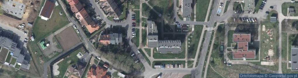 Zdjęcie satelitarne Henryka Brodatego ul.