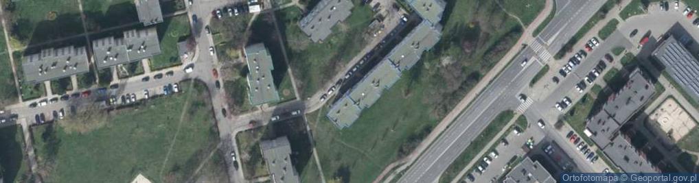 Zdjęcie satelitarne Herbowa ul.