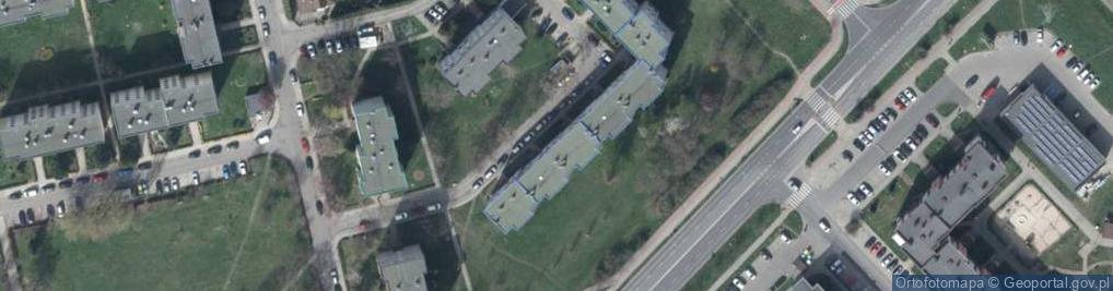 Zdjęcie satelitarne Herbowa ul.