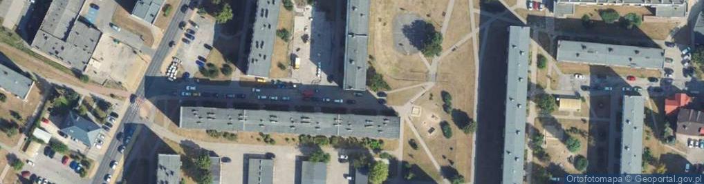 Zdjęcie satelitarne Heweliusza Jana ul.