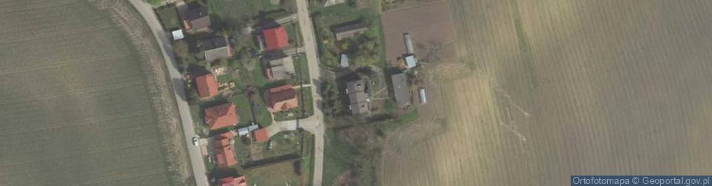 Zdjęcie satelitarne Hebdów ul.