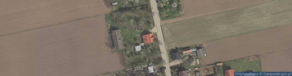 Zdjęcie satelitarne Hebdów ul.