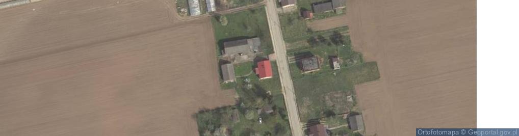 Zdjęcie satelitarne Hebdów ul.