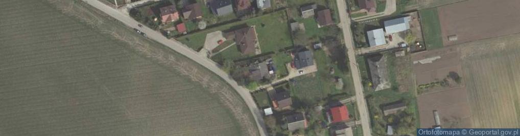 Zdjęcie satelitarne Hebdów ul.