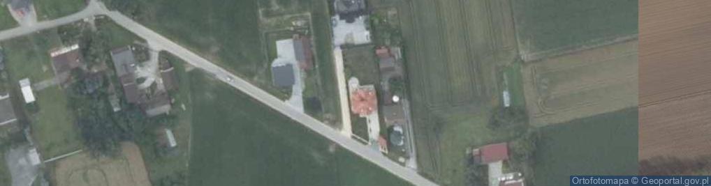 Zdjęcie satelitarne Hebdów ul.