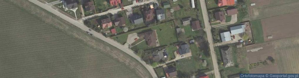 Zdjęcie satelitarne Hebdów ul.