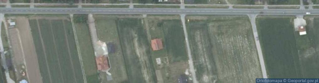 Zdjęcie satelitarne Hebdów ul.