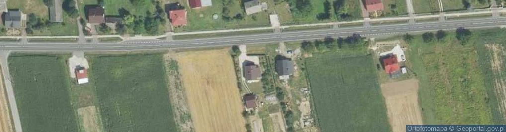 Zdjęcie satelitarne Hebdów ul.