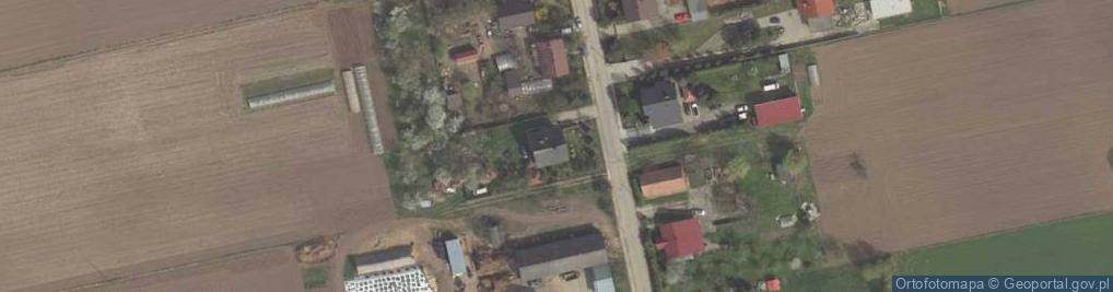 Zdjęcie satelitarne Hebdów ul.