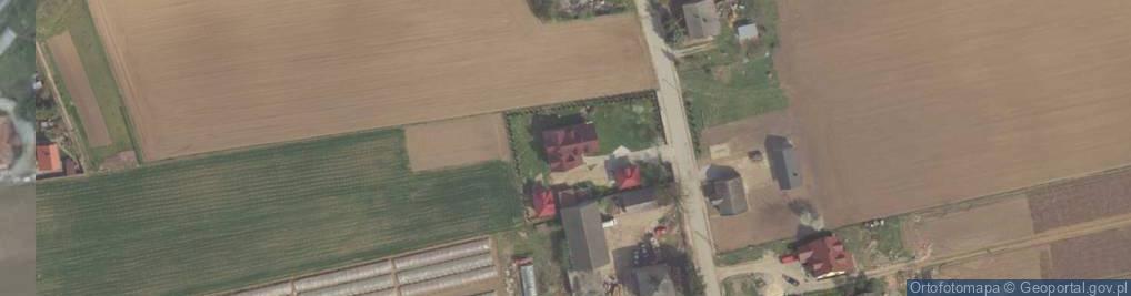 Zdjęcie satelitarne Hebdów ul.