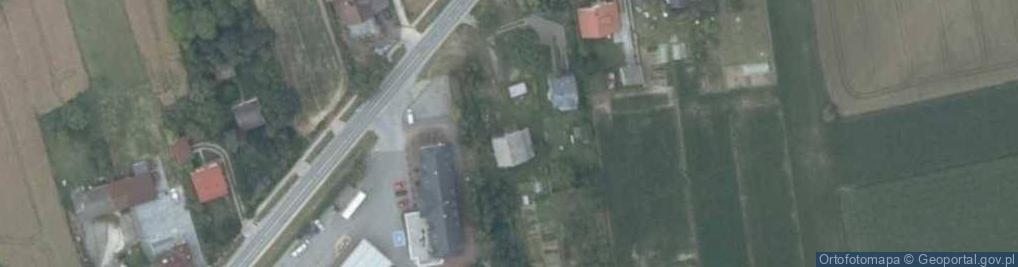 Zdjęcie satelitarne Hebdów ul.
