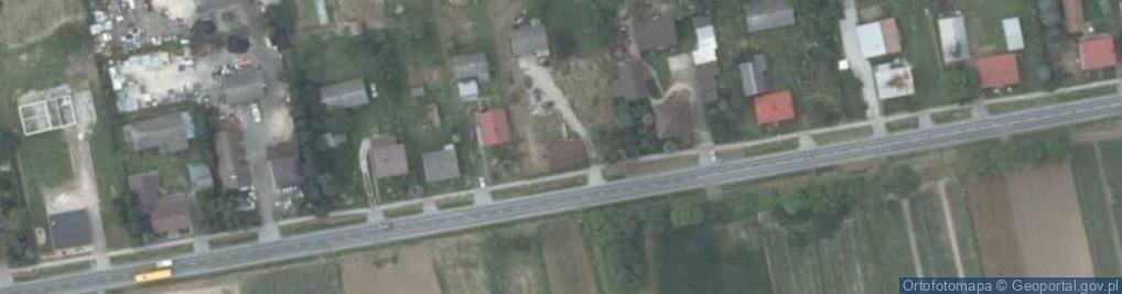 Zdjęcie satelitarne Hebdów ul.