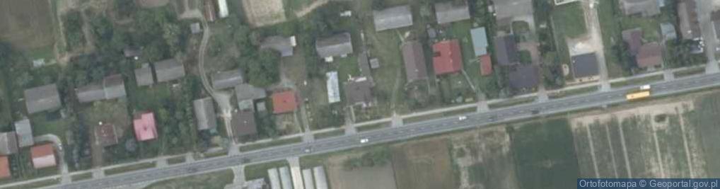 Zdjęcie satelitarne Hebdów ul.