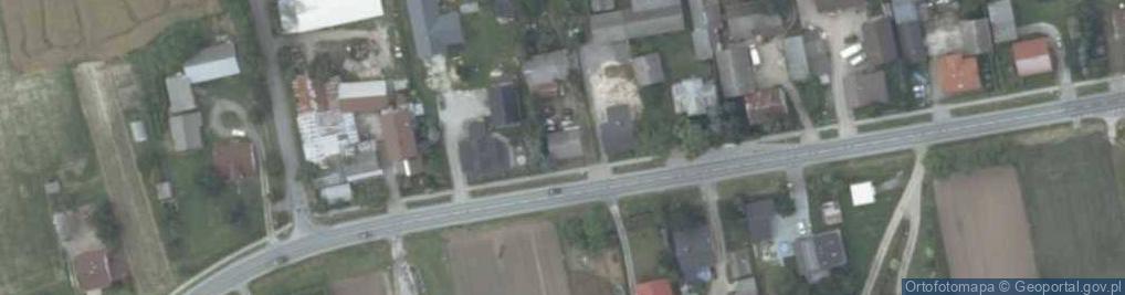 Zdjęcie satelitarne Hebdów ul.