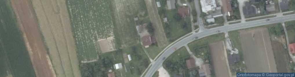 Zdjęcie satelitarne Hebdów ul.