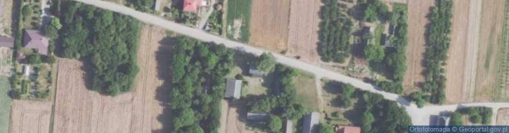 Zdjęcie satelitarne Hermanów ul.