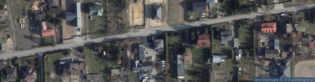 Zdjęcie satelitarne Hermanów ul.