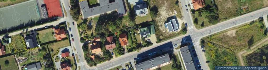 Zdjęcie satelitarne Heykego Leona, dr. ul.