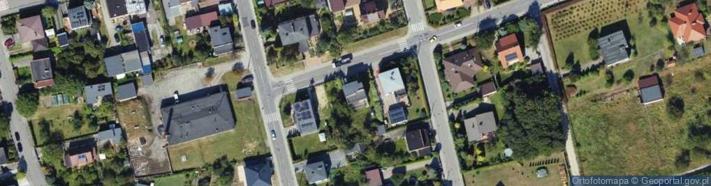 Zdjęcie satelitarne Heykego Leona, dr. ul.