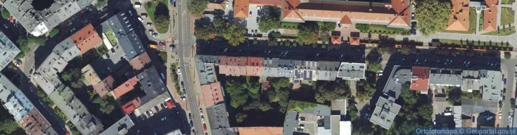 Zdjęcie satelitarne Helclów ul.