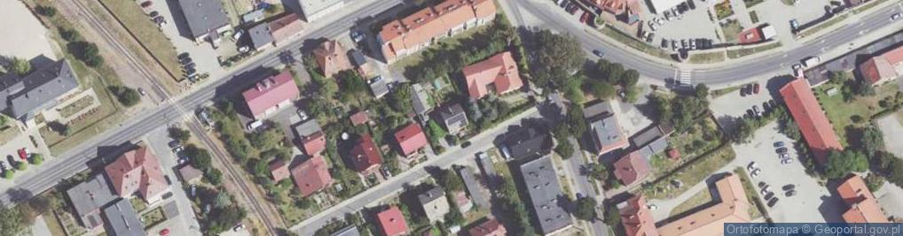 Zdjęcie satelitarne Henryka Brodatego ul.