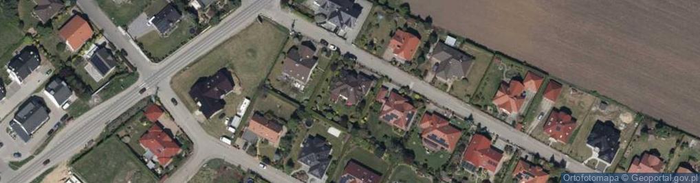 Zdjęcie satelitarne Hebanowa ul.