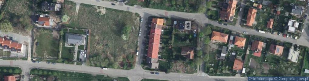 Zdjęcie satelitarne Henryka Brodatego ul.