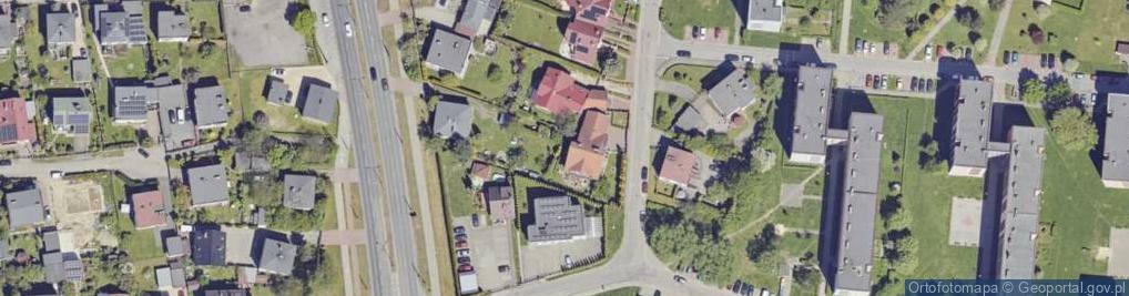 Zdjęcie satelitarne Hetmańska ul.
