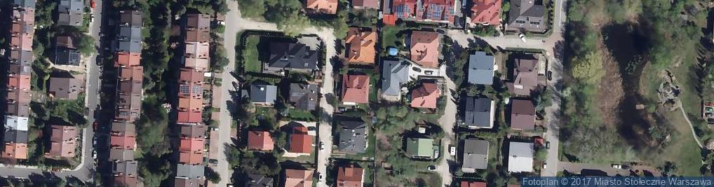 Zdjęcie satelitarne Hebanowa ul.