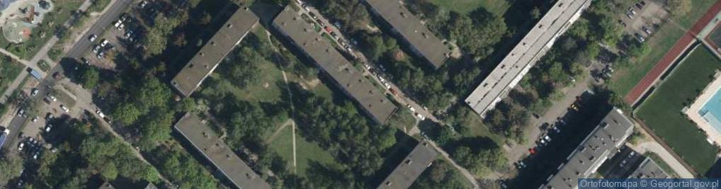 Zdjęcie satelitarne Hetmańska ul.
