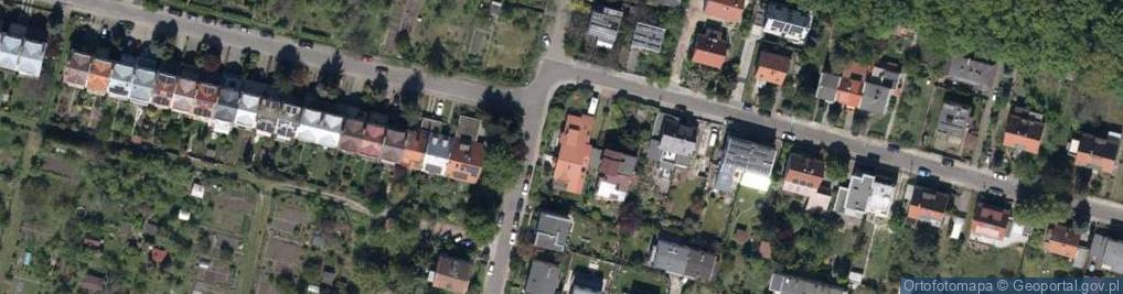 Zdjęcie satelitarne Heblarska ul.