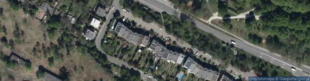 Zdjęcie satelitarne Hermanowska ul.