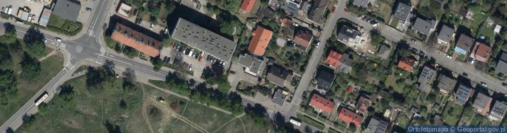 Zdjęcie satelitarne Hermanowska ul.