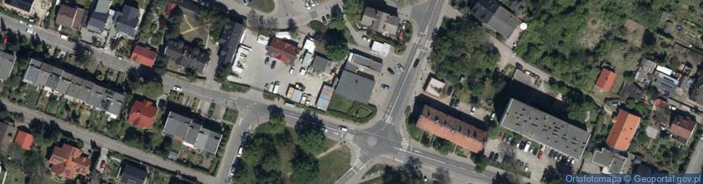Zdjęcie satelitarne Hermanowska ul.