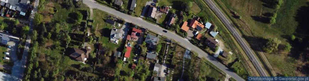 Zdjęcie satelitarne Henrykowska ul.