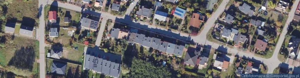 Zdjęcie satelitarne Hippiczna ul.