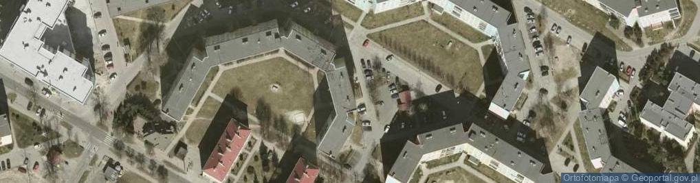 Zdjęcie satelitarne Hirszfelda Ludwika ul.